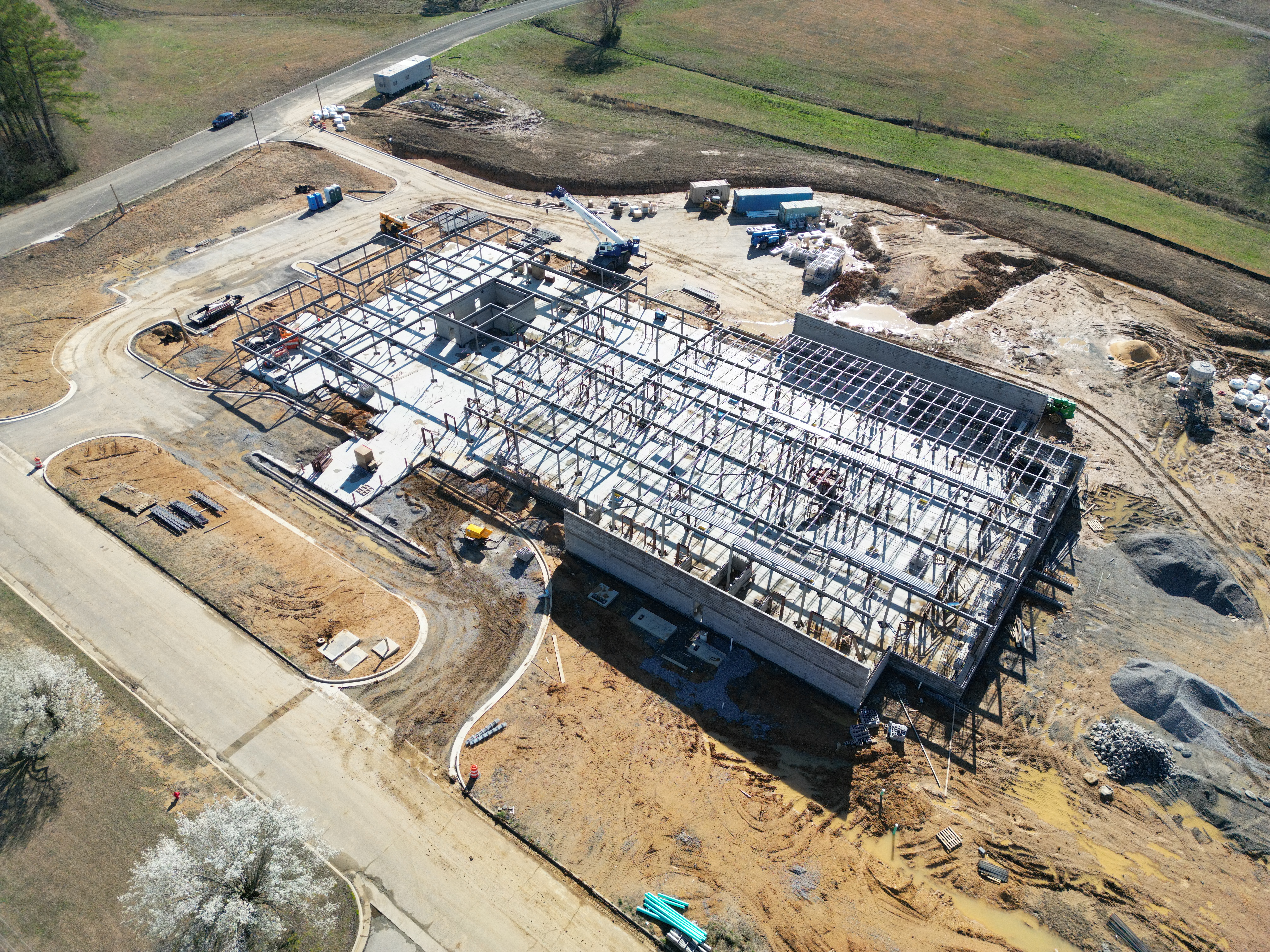 Progress update aerial image 1