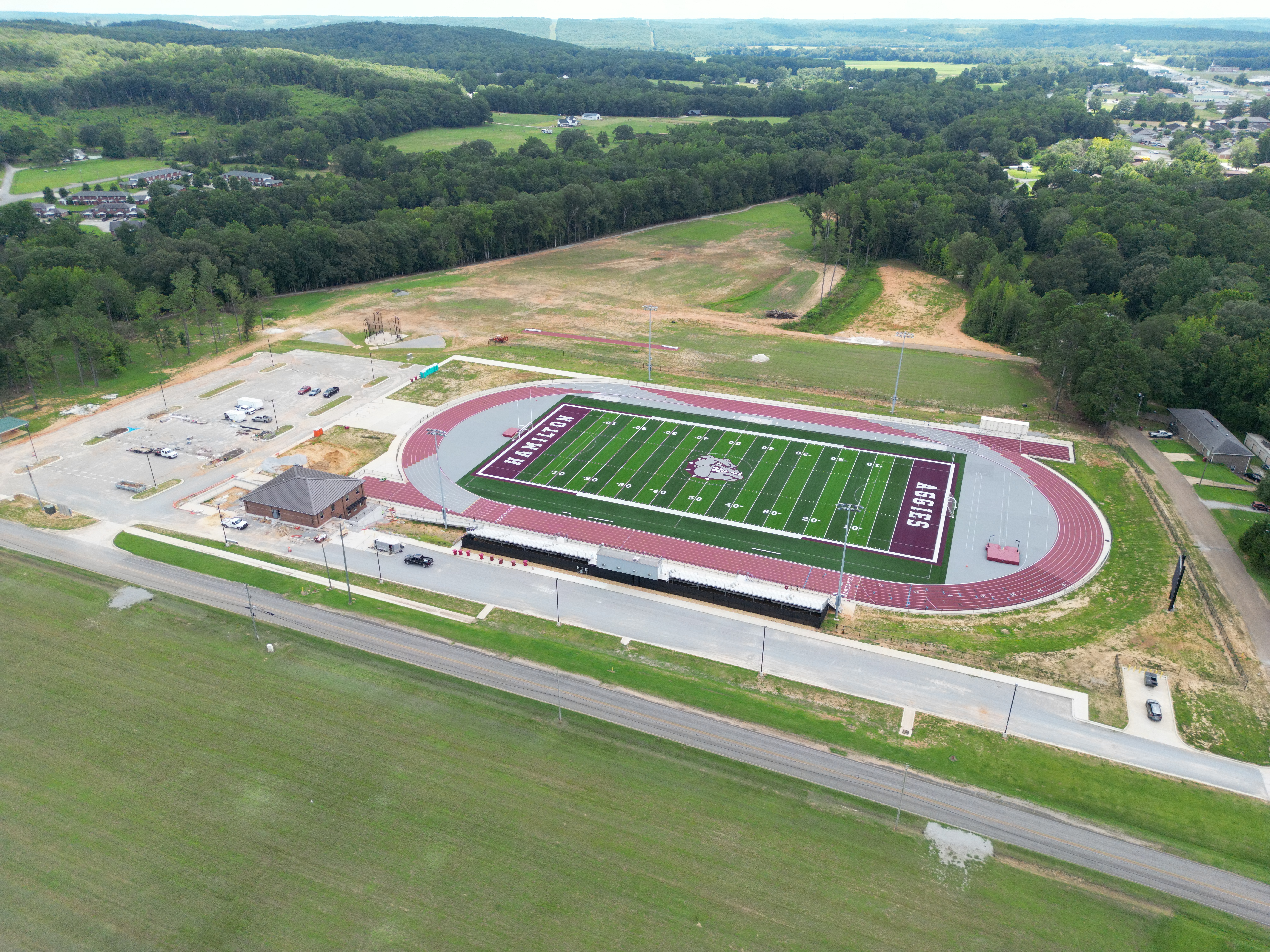 Progress update aerial image 3