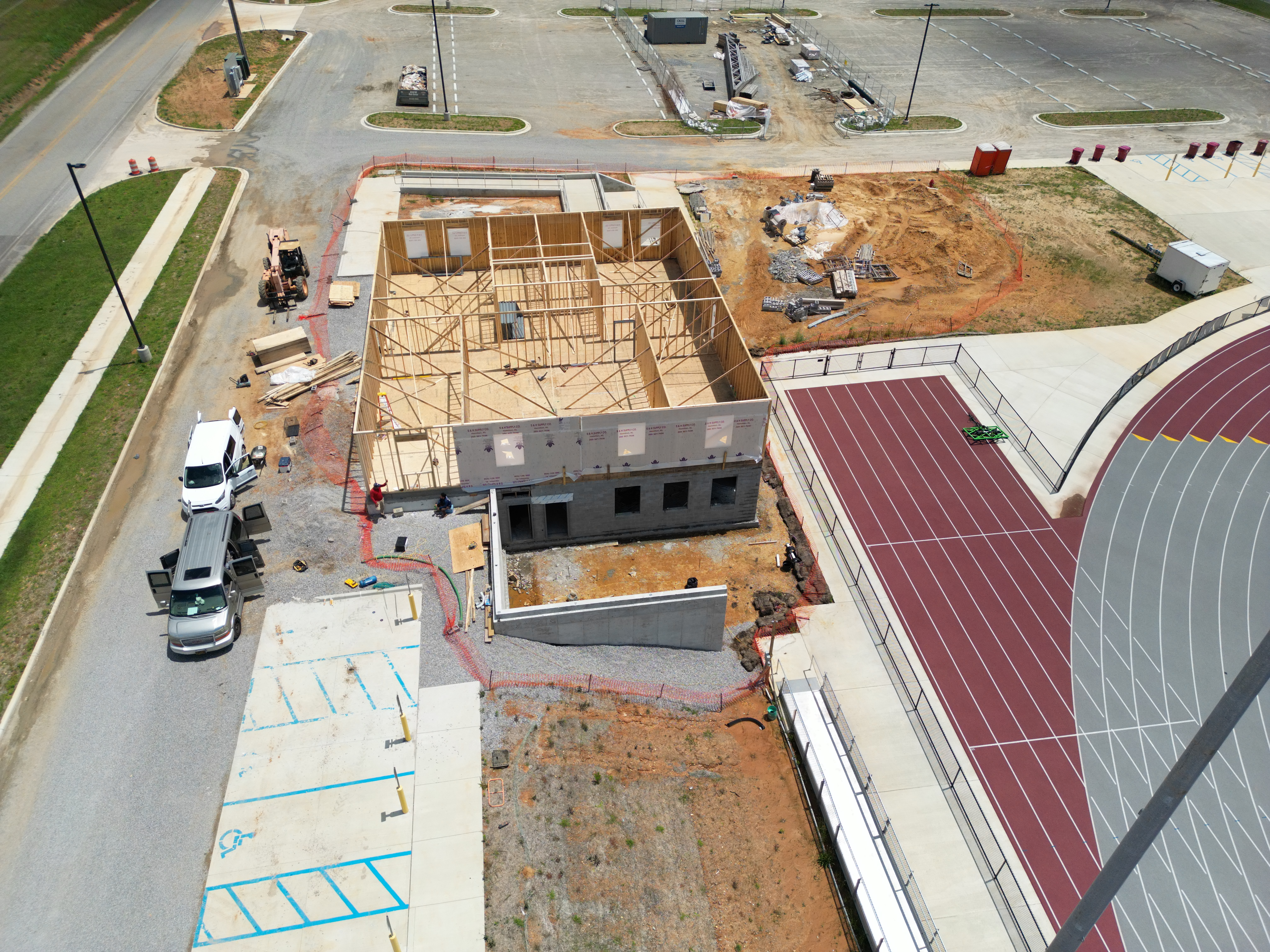 Progress update aerial image 4